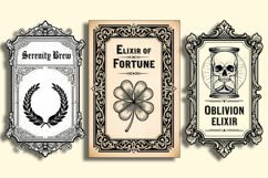 Halloween Apothecary Labels Bundle Product Image 4