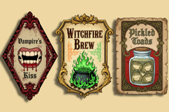 Halloween Apothecary Labels Bundle Product Image 4