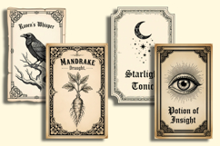 Halloween Apothecary Labels Bundle Product Image 2