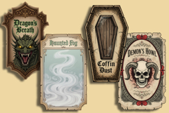 Halloween Apothecary Labels Bundle Product Image 3