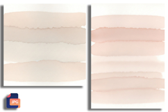Warm Clay and Linen Layered Watercolor Background Product Image 1