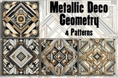Metallic Deco Geometry Product Image 1