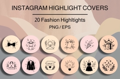 Instagram Highlight Covers for fashion Product Image 1