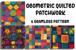 Geometric Quilted Patchwork Product Image 1