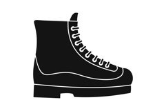 Boots icon, simple style Product Image 1