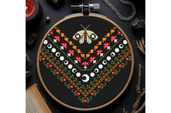 Toadstool Amanita Mushroom Cottagecore Cross stitch pattern Product Image 2