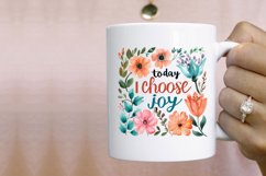Today I Choose Joy Sublimation PNG Product Image 3