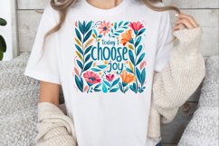 Today I Choose Joy Sublimation PNG Product Image 2