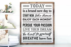 Motivational Quote svg - Subway Art Tile - Life Quote Product Image 1