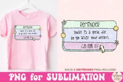 Today is a great day png, Mental Health Sublimation Product Image 2