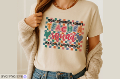 Inspirational Teacher Squad SVG PNG T-shirt Design Product Image 3