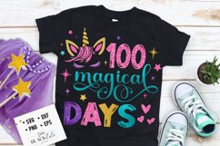 100 magical days of school svg, 100 days of school svg Product Image 4