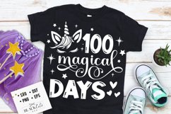 100 magical days of school svg, 100 days of school svg Product Image 5