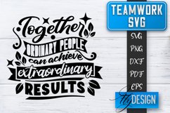 Teamwork SVG | Team Quotes SVG | Dream Team SVG | Leadership Product Image 1