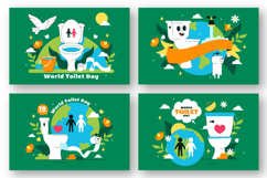 10 World Toilet Day Illustration Product Image 3
