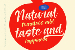 Tomato Balance - Modern Handwritten Product Image 8