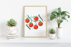 Tomato Lover PNG, Vegetable Sublimation Design Product Image 5