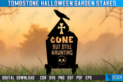 Tombstone Garden Stakes Laser Cut | Halloween Lawn Stake Product Image 1