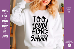 Back to school SVG Design, Back to School svg cut file Product Image 1