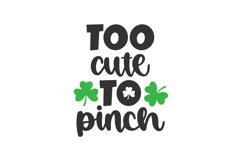 Too Cute To Pinch SVG Cut File Product Image 1