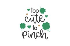 Too Cute To Pinch SVG Cut File Product Image 2