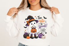 Too Cute to Spook Ghost PNG Product Image 2