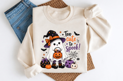 Too Cute to Spook Ghost PNG Product Image 3