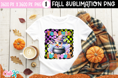 Too Cute to Spook  Goose Sublimation Desing