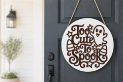 Too Cute To Spook SVG File Product Image 2