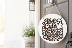 Too Cute To Spook SVG File Product Image 3