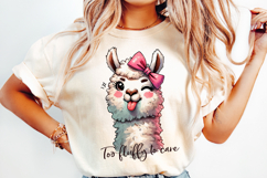 Funny Farm Animal Tongue out, Sublimation PNG. Product Image 2