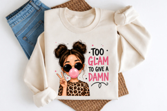 Too Glam To Give A Damn PNG Product Image 3