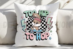 Too Hip to Hop Sublimation PNG Product Image 2