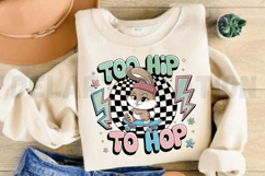 Too Hip to Hop Sublimation PNG Product Image 4