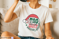 Too Lit to Quit SVG Funny Quote PNG Printable T-shirt Product Image 2