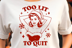 Snarky Christmas Quotes SVG Bundle Product Image 4