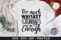Alcohol SVG Design - Whiskey makes me frisky Product Image 2