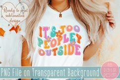 Sarcastic Funny Sublimation Design | Cute Retro PNG Product Image 1
