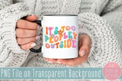 Sarcastic Funny Sublimation Design | Cute Retro PNG Product Image 2