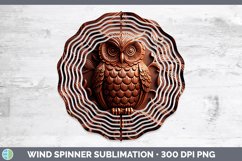 GorgeousTooled Leather Wind Spinner design.