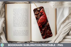 GorgeousTooled Leather Bookmark design.