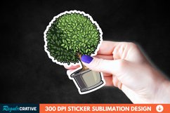 Topiary Pot Sticker Clipart Bundle Product Image 4