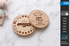 Baby Tooth Box Laser Cut | First Tooth | Keepsake Box | CNC Product Image 1