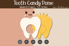 Baby Tooth Candy Dome holder Product Image 3