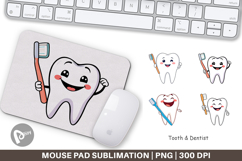 Mouse Pad Dentist Tooth Product Image 1