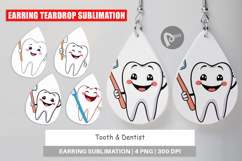 Earring Dentist Tooth Product Image 1