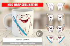 Mug Wrap Dentist Tooth Product Image 1