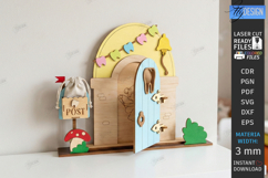 Tooth Fairy Doors Laser Cut Bundle | Kids Bedroom Decor SVG Product Image 10