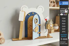 Tooth Fairy Door Laser Cut | Kids Bedroom Decor | Fantasy Product Image 1
