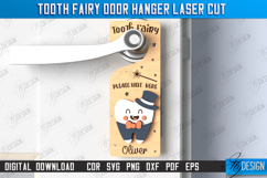 Tooth Fairy Door Hanger Laser Cut|Children&#039;s Room |Door Sign Product Image 1